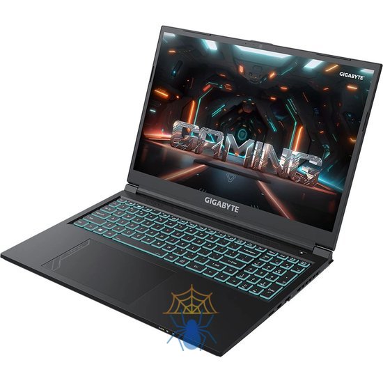 Ноутбук Gigabyte G6 Core i7 13620H 16Gb SSD1Tb NVIDIA GeForce RTX4060 8Gb 16" IPS FHD+ (1920x1200) Windows 11 Home black WiFi BT Cam (KF-H3KZ854KH) фото 4