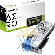 Видеокарта Gigabyte PCI-E 4.0 GV-N406TAERO OC-8GD NVIDIA GeForce RTX 4060TI 8Gb 128bit GDDR6 2580/18000 HDMIx2 DPx2 HDCP Ret фото 8