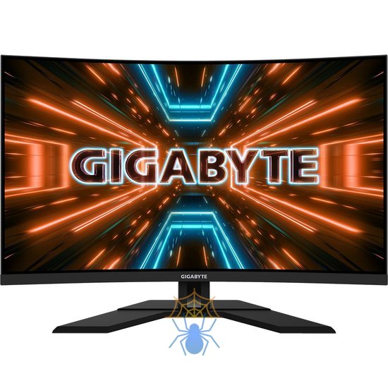 Монитор Gigabyte 31.5" M32QC черный VA LED 1ms 16:9 HDMI HAS 350cd 178гр/178гр 2560x1440 165Hz FreeSync Premium Pro DP 2K USB 7.8кг фото