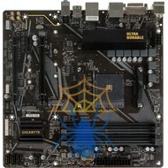 Материнская плата Gigabyte B550M DS3H Soc-AM4 AMD B550 4xDDR4 mATX AC`97 8ch(7.1) GbLAN RAID+DVI+HDMI фото