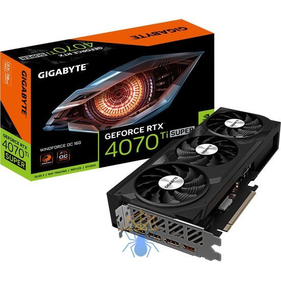 Видеокарта Gigabyte PCI-E 4.0 GV-N407TSWF3OC-16GD NVIDIA GeForce RTX 4070TI Super 16Gb 256bit GDDR6X 2625/21000 HDMIx1 DPx3 HDCP Ret фото 8