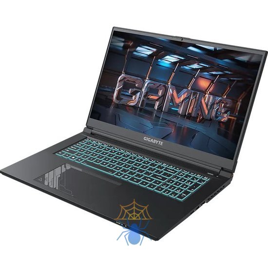 Ноутбук Gigabyte G7 MF Core i5 12500H 16Gb SSD512Gb NVIDIA GeForce RTX4050 6Gb 17.3" IPS FHD (1920x1080) Windows 11 Home black WiFi BT Cam (MF-E2KZ213SH) фото 2