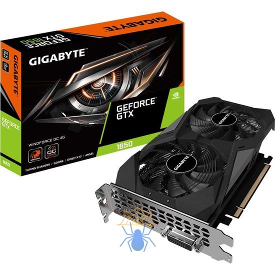 Видеокарта Gigabyte PCI-E GV-N1656WF2OC-4GD NVIDIA GeForce GTX 1650 4Gb 128bit GDDR6 1590/12000 DVIx1 HDMIx1 DPx1 HDCP Ret фото 7