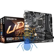 Материнская плата Gigabyte B560M DS3H V3 Soc-1200 Intel H470 4xDDR4 mATX AC`97 8ch(7.1) GbLAN+VGA+DVI+HDMI фото 5