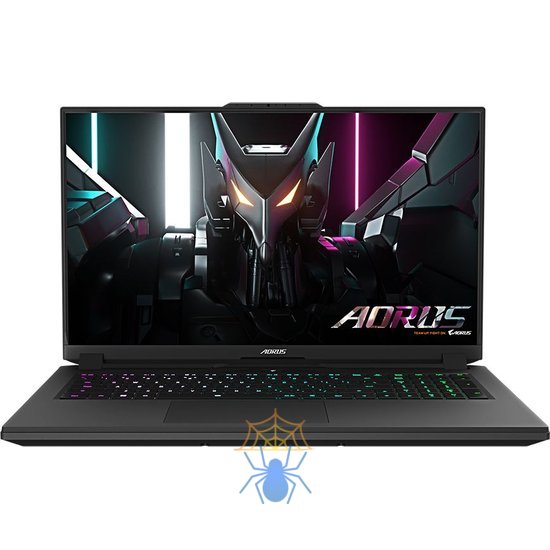 Ноутбук Gigabyte Aorus 7 Core i5 12500H 16Gb SSD512Gb NVIDIA GeForce RTX4050 6Gb 17.3" IPS FHD (1920x1080) Free DOS black WiFi BT Cam (9MF-E2KZ513SD) фото