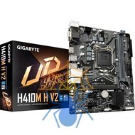 Материнская плата Gigabyte H410M H V2 Soc-1200 Intel H470 2xDDR4 mATX AC`97 8ch(7.1) GbLAN+VGA+HDMI фото 5