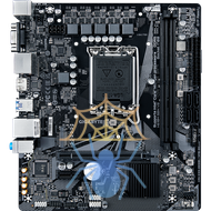 Материнская плата GIGABYTE H610M S2H, LGA1700, H610, 2*DDR5, 4*SATA, 1*M.2, 2*USB 3.2, 4*USB 2.0, 1*PCIx16, 1*PCIx1, D-Sub+HDMI+2*DP, mATX фото