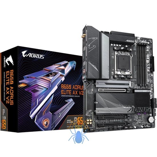 Материнская плата Gigabyte B650 A ELITE AX V2 SocketAM5 AMD B650 4xDDR5 ATX AC`97 8ch(7.1) 2.5Gg RAID+HDMI+DP фото 5