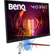 Монитор Benq 32" Mobiuz EX3210U черный IPS LED 1ms 16:9 HDMI M/M матовая HAS Piv 300cd 178гр/178гр 3840x2160 144Hz FreeSync DP 4K USB 10.35кг фото 2