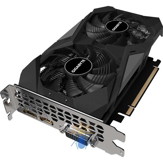 Видеокарта Gigabyte PCI-E GV-N1656WF2OC-4GD NVIDIA GeForce GTX 1650 4Gb 128bit GDDR6 1590/12000 DVIx1 HDMIx1 DPx1 HDCP Ret фото 4