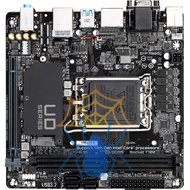 Материнская плата Gigabyte H610I Soc-1700 Intel H610 2xDDR5 mini-ITX AC`97 8ch(7.1) GbLAN+VGA+HDMI+DP фото