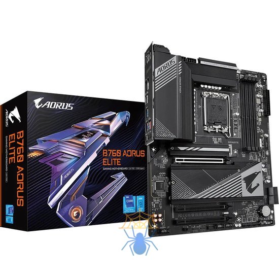 Материнская плата Gigabyte B760 AORUS ELITE Soc-1700 Intel B760 4xDDR5 ATX AC`97 8ch(7.1) 2.5Gg RAID+HDMI+DP фото 7