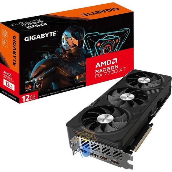 Видеокарта Gigabyte PCI-E 4.0 GV-R77XTGAMING OC-12GD AMD Radeon RX 7700XT 12Gb 192bit GDDR6 2276/18000 HDMIx2 DPx2 HDCP Ret фото 8