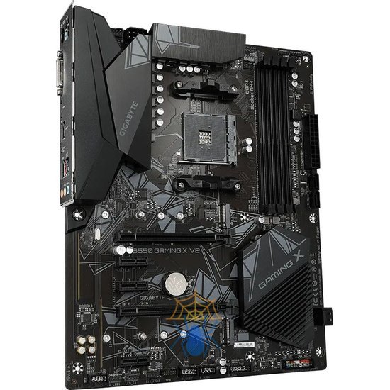 Материнская плата Gigabyte B550 GAMING X V2 Soc-AM4 AMD B550 4xDDR4 ATX AC`97 8ch(7.1) GbLAN RAID+DVI+HDMI фото 2