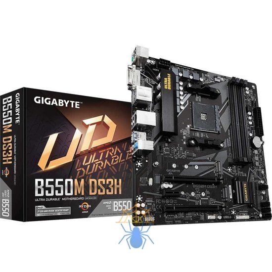 Материнская плата Gigabyte B550M DS3H Soc-AM4 AMD B550 4xDDR4 mATX AC`97 8ch(7.1) GbLAN RAID+DVI+HDMI фото 17