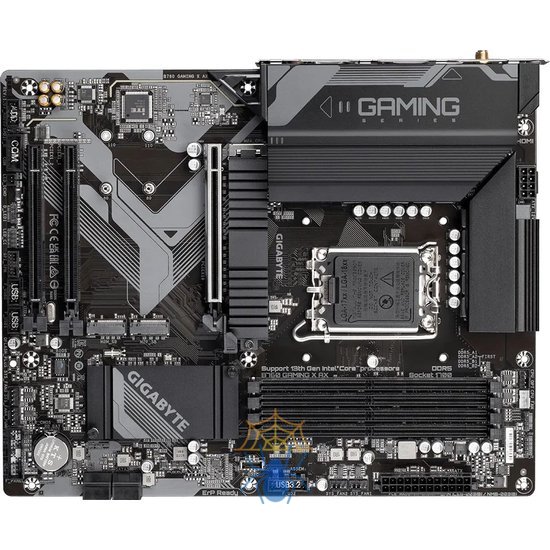 Материнская плата Gigabyte B760 GAMING X AX Soc-1700 Intel B760 4xDDR5 ATX AC`97 8ch(7.1) 2.5Gg RAID+HDMI+DP фото