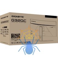 Монитор Gigabyte 31.5" G32QC A черный VA LED 1ms 16:9 HDMI HAS 350cd 178гр/178гр 2560x1440 165Hz DP 2K USB 7.8кг фото 8