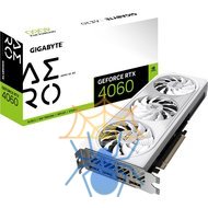 Видеокарта Gigabyte PCI-E 4.0 GV-N4060AERO OC-8GD NVIDIA GeForce RTX 4060 8Gb 128bit GDDR6 2550/18000 HDMIx2 DPx2 HDCP Ret фото 7