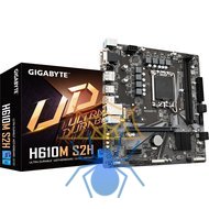 Материнская плата Gigabyte H610M S2H Soc-1700 Intel H610 2xDDR5 mATX AC`97 8ch(7.1) GbLAN+VGA+DVI+HDMI+DP фото 6