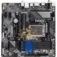 Материнская плата Gigabyte B760M DS3H AX Soc-1700 Intel B760 4xDDR5 mATX AC`97 8ch(7.1) 2.5Gg RAID+HDMI+DP фото