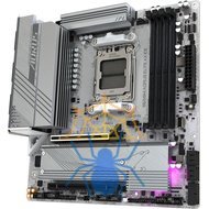 Материнская плата Gigabyte B650M A ELITE AX ICE SocketAM5 AMD B650 4xDDR5 mATX AC`97 8ch(7.1) 2.5Gg RAID+HDMI+DP фото 3