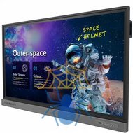 Информационный дисплей 65" 16:9 3840x2160(UHD 4K) IPS, TOUCH, 40-touch point, 60 Hz, 400cd/m2, H178°/V178°, 1200:1, 1.07B, 8ms, VGA, 4xHDMI, DP, USB-C, RJ-45,  4xUSB Type A, 3xUSB Type B, Speakers, OPS Slot, Android 9, 18/7, 3Y, Black фото 2