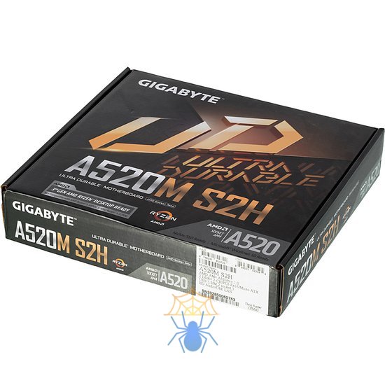 Материнская плата Gigabyte A520M S2H Soc-AM4 AMD A520 2xDDR4 mATX AC`97 8ch(7.1) GbLAN RAID+VGA+DVI+HDMI фото 17