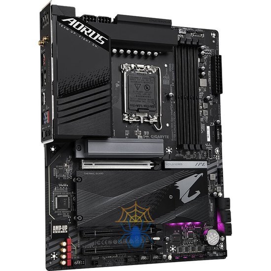 Материнская плата Gigabyte Z790 AORUS ELITE AX Soc-1700 Intel Z790 4xDDR5 ATX AC`97 8ch(7.1) 2.5Gg RAID+HDMI+DP фото 4