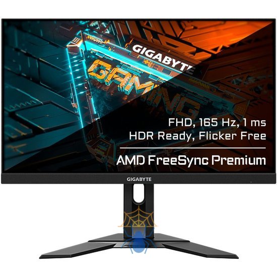 Монитор Gigabyte 23.8" G24F 2 черный IPS LED 1ms 16:9 HDMI матовая HAS 300cd 178гр/178гр 1920x1080 165Hz FreeSync Premium DP FHD USB 4.8кг фото