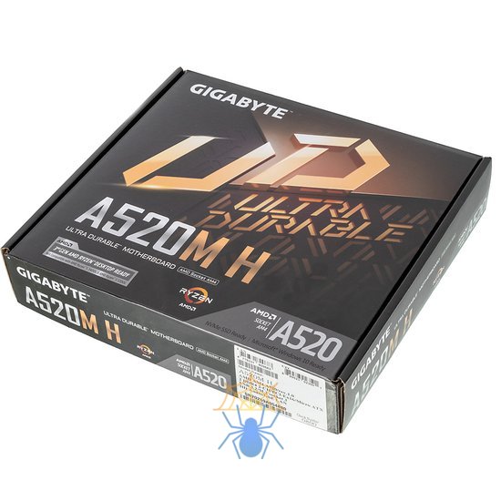 Материнская плата Gigabyte A520M H Soc-AM4 AMD A520 2xDDR4 mATX AC`97 8ch(7.1) GbLAN RAID+DVI+HDMI фото 15