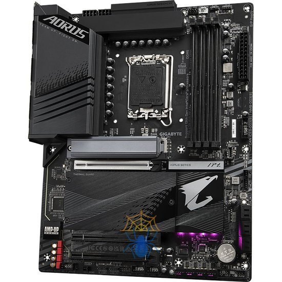 Материнская плата Gigabyte Z790 AORUS ELITE AX Soc-1700 Intel Z790 4xDDR5 ATX AC`97 8ch(7.1) 2.5Gg RAID+HDMI+DP фото 5