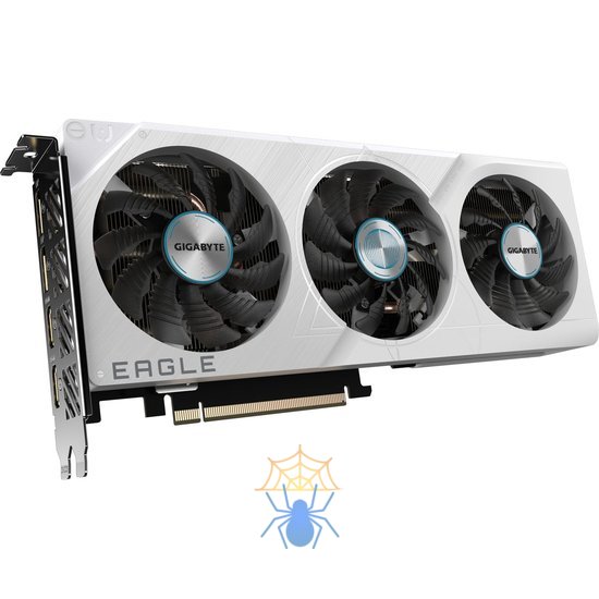 Видеокарта Gigabyte PCI-E 4.0 GV-N406TEAGLEOC ICE-8GD NVIDIA GeForce RTX 4060TI 8Gb 128bit GDDR6 2550/18000 HDMIx2 DPx2 HDCP Ret фото 3