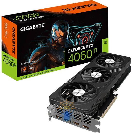 Видеокарта Gigabyte PCI-E 4.0 GV-N406TGAMING OC-8GD NVIDIA GeForce RTX 4060TI 8Gb 128bit GDDR6 2580/18000 HDMIx2 DPx2 HDCP Ret фото 8