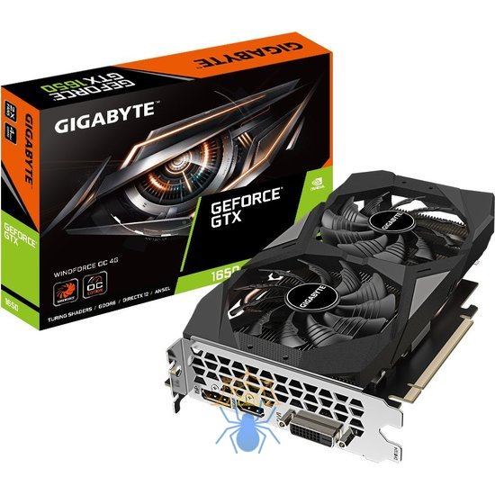 Видеокарта Gigabyte PCI-E GV-N1656WF2OC-4GD NVIDIA GeForce GTX 1650 4Gb 128bit GDDR6 1590/12000 DVIx1 HDMIx1 DPx1 HDCP Ret фото 7