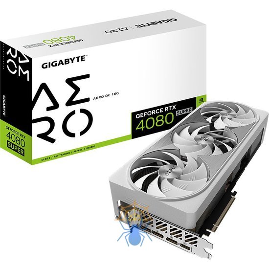 Видеокарта Gigabyte PCI-E 4.0 GV-N408SAERO OC-16GD NVIDIA GeForce RTX 4080 Super 16Gb 256bit GDDR6X 2595/23000 HDMIx1 DPx3 HDCP Ret фото 8