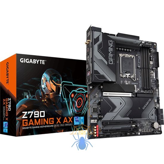 Материнская плата Gigabyte Z790 GAMING X AX Soc-1700 Intel Z790 4xDDR5 ATX AC`97 8ch(7.1) 2.5Gg RAID+HDMI+DP фото 7