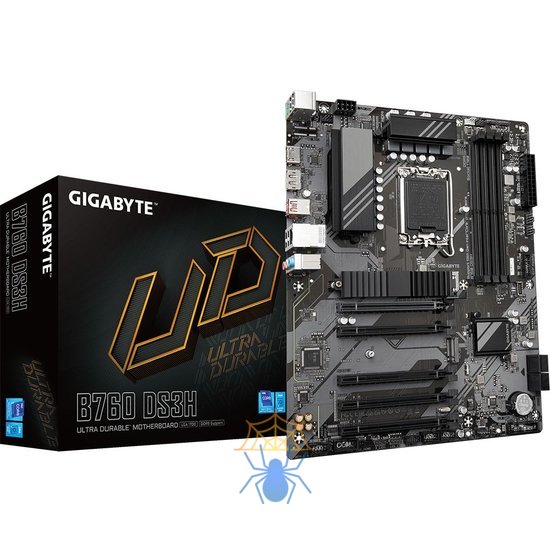 Материнская плата Gigabyte B760 DS3H Soc-1700 Intel B760 4xDDR5 ATX AC`97 8ch(7.1) GbLAN RAID+HDMI+DP фото 4