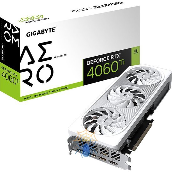 Видеокарта Gigabyte PCI-E 4.0 GV-N406TAERO OC-8GD NVIDIA GeForce RTX 4060TI 8Gb 128bit GDDR6 2580/18000 HDMIx2 DPx2 HDCP Ret фото 8