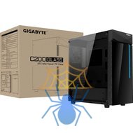 Корпус Gigabyte C200 GB-C200G черный без БП ATX 5x120mm 4x140mm 2xUSB3.0 audio bott PSU фото 8