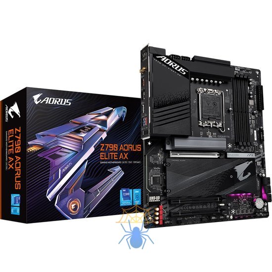 Материнская плата Gigabyte Z790 AORUS ELITE AX Soc-1700 Intel Z790 4xDDR5 ATX AC`97 8ch(7.1) 2.5Gg RAID+HDMI+DP фото 7