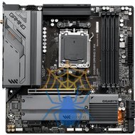 Материнская плата Gigabyte B650M GAMING X AX SocketAM5 AMD B650 4xDDR5 mATX AC`97 8ch(7.1) 2.5Gg RAID+HDMI+DP фото 2