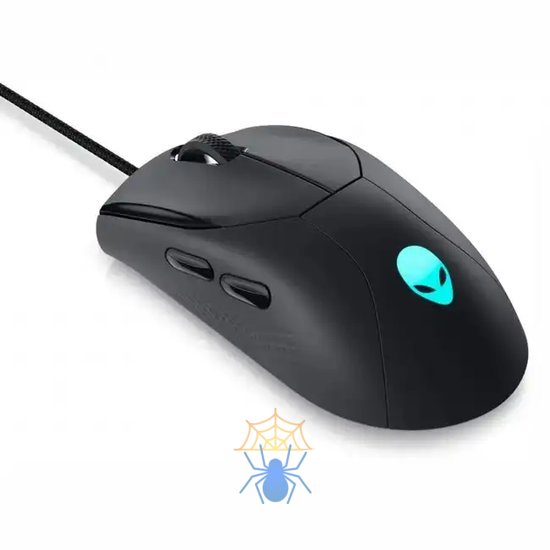 Мышь Dell Mouse AW320M Alienware; Gaming; Wired; USB; Optical; 19000 dpi; 6 butt; black фото 2