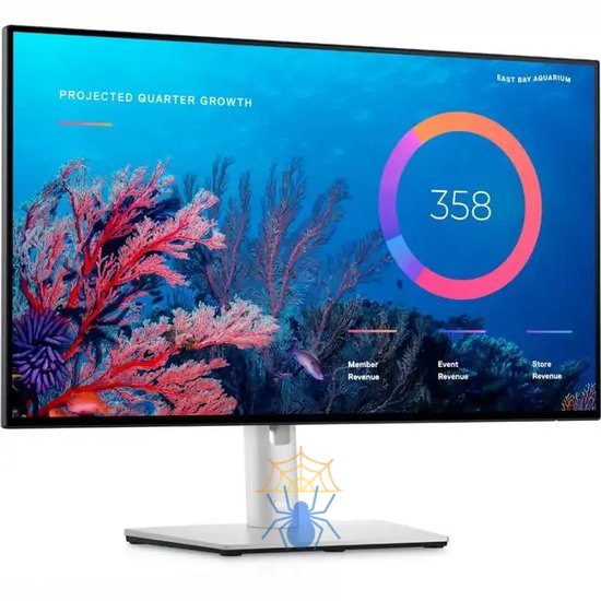 Монитор Dell 23.8" U2422HE черный IPS LED 8ms 16:9 HDMI матовая HAS Piv 1000:1 250cd 178гр/178гр 1920x1080 60Hz DP FHD USB 3.96кг фото 2