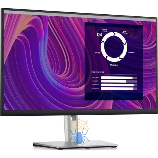 Монитор Dell 23.8" P2423D черный IPS LED 5ms 16:9 HDMI матовая HAS Piv 1000:1 300cd 178гр/178гр 2560x1440 60Hz DP USB 5.45кг фото 2