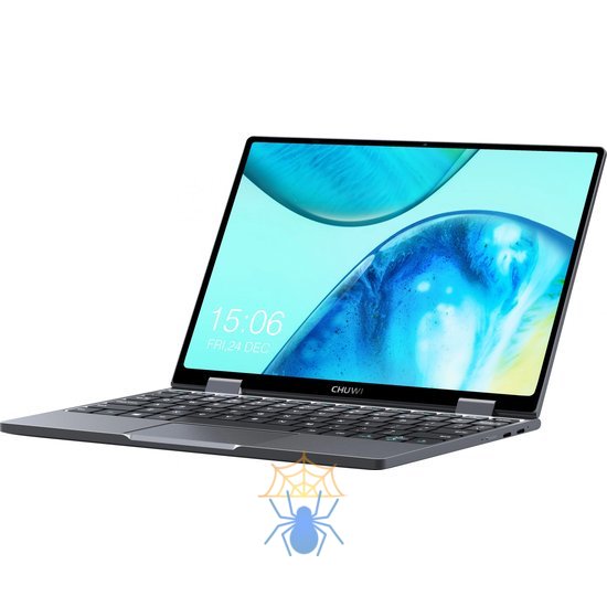 Ноутбук Chuwi MiniBook X N-series N100 12Gb SSD512Gb Intel UHD Graphics 10.51" IPS Touch WQXGA (1920x1200) Windows 11 Home grey WiFi BT Cam 3800mAh (1746362) фото 2