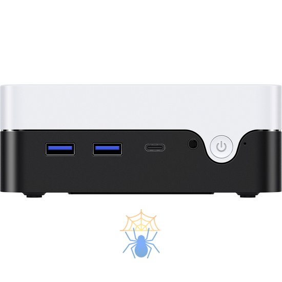 Неттоп Chuwi LarkBox X N-series N100 (0.8) 12Gb SSD512Gb UHDG Windows 11 Professional 2.5xGbitEth+1xGbitEth WiFi BT черный/белый фото 3