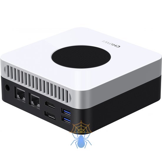 Неттоп Chuwi LarkBox X N-series N100 (0.8) 12Gb SSD512Gb UHDG Windows 11 Home 2xGbitEth WiFi BT черный/белый фото