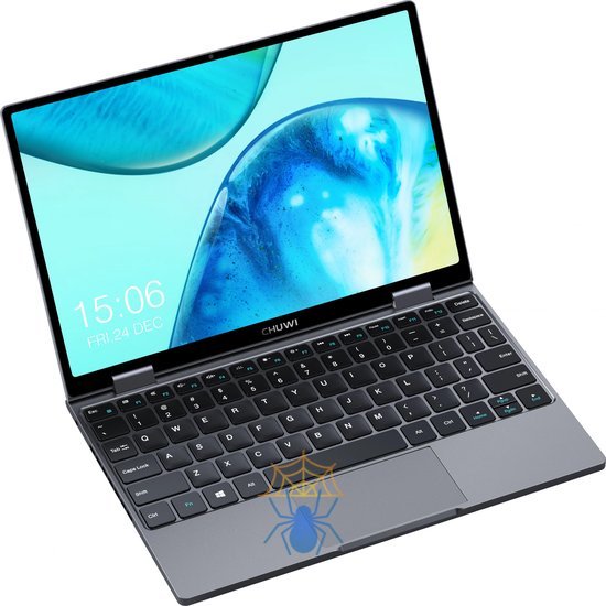 Ноутбук Chuwi MiniBook X N-series N100 12Gb SSD512Gb Intel UHD Graphics 10.51" IPS Touch WQXGA (1920x1200) Windows 11 Home grey WiFi BT Cam 3800mAh (1746362) фото 7