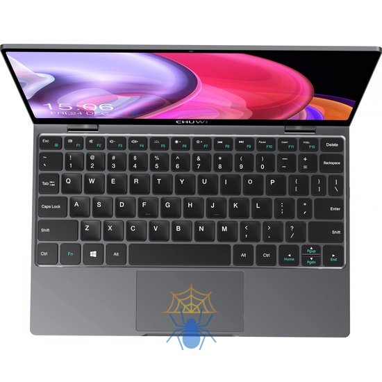 Ноутбук Chuwi MiniBook X N-series N100 12Gb SSD512Gb Intel UHD Graphics 10.51" IPS Touch WQXGA (1920x1200) Windows 11 Home grey WiFi BT Cam 3800mAh (1746362) фото 8