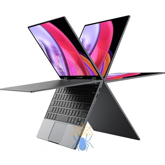 Ноутбук Chuwi MiniBook X N-series N100 12Gb SSD512Gb Intel UHD Graphics 10.51" IPS Touch WQXGA (1920x1200) Windows 11 Home grey WiFi BT Cam 3800mAh (1746362) фото 18